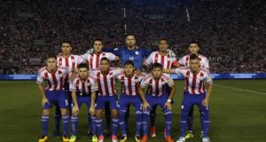 En la imagen, los jugadores de la selección de Paraguay. EFE/Archivo