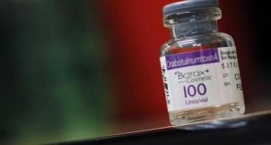 A sample of Botox is seen at the Long Island Plastic Surgical Group at the Americana Manhasset luxury shopping destination in Manhasset