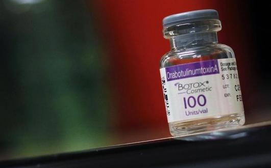 A sample of Botox is seen at the Long Island Plastic Surgical Group at the Americana Manhasset luxury shopping destination in Manhasset