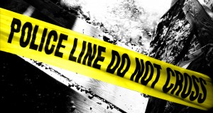 Police Line Do Not Cross Tape at Crime Scene