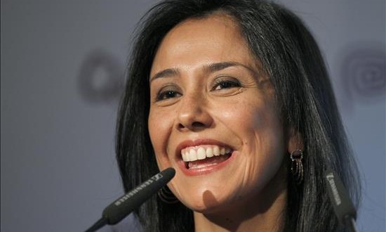 La cuenta en Twitter de la primera dama de Perú fue víctima de piratas informáticos
La primera dama de Perú, Nadine Heredia. EFE/Archivo