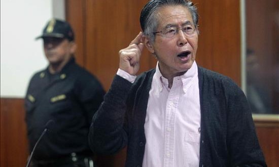 El Poder Judicial determina reponer el teléfono a Fujimori en prisión
El expresidente peruano Alberto Fujimori, el pasado viernes 15 de mayo de 2015, en la División de Operaciones Especiales (Dinoes) en el Fundo Barbadillo, Ate-Vitarte en Lima (Perú).