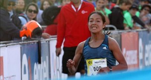 La peruana Melchor y el keniano Korir ganan la "Quito-Últimas Noticias"
En la imagen, la corredora peruana Inés Melchor.