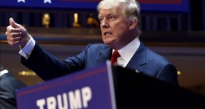 Trump predice que ganará el voto hispano pese a sus polémicos comentarios
El magnate estadounidense Donald Trump en el acto de anuncio de su candidatura a la presidencia de Estados Unidos en un evento en Nueva York (Estados Unidos).