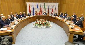 Histórico acuerdo para impedir que Irán fabrique armas nucleares
Vista general de la rueda de prensa celebrada en el ámbito de la reunión sobre el programa nuclear iraní en Viena (Austria).
