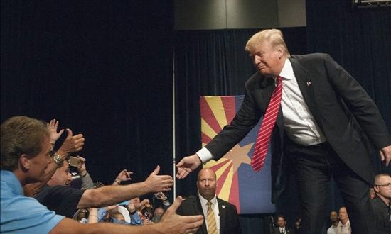 Donald Trump declara tener una fortuna de más de 10.000 millones de dólares 
El magnate Donald Trump.