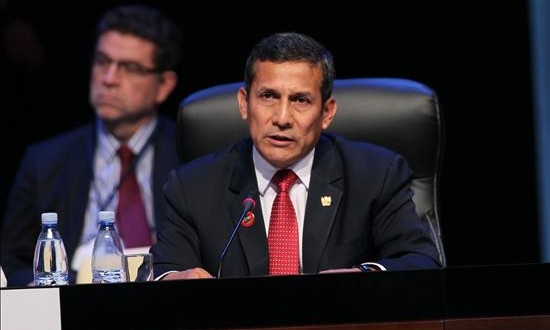 Humala critica el arresto de la tripulación del helicóptero cuya hélice mató a una joven
El presidente de Perú, Ollanta Humala.