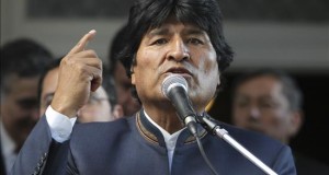 Bolivia y EE.UU. anuncian "buenas relaciones" pero aún no repondrán embajadores
El presidente boliviano, Evo Morales.