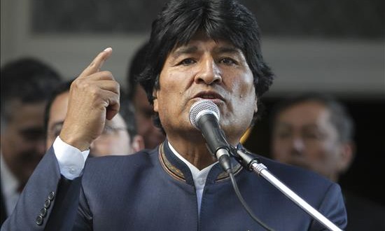 Bolivia y EE.UU. anuncian "buenas relaciones" pero aún no repondrán embajadores
El presidente boliviano, Evo Morales.