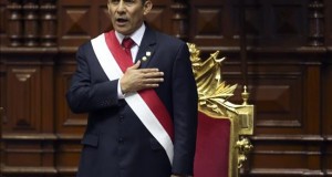 Baja la aprobación a Humala y políticos por un presunto nexo a la corrupción en Brasil
El presidente del Peru Ollanta Humala.