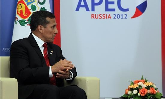 Perú asume la vicepresidencia del Subcomité de Estándares de APEC
El presidente peruano, Ollanta Humala.
