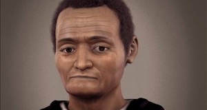 El rostro reconstruido de San Martín de Porres coincide con sus imágenes en Lima
Fotografía donde se ve el rostro de San Martín de Porres, el santo peruano nacido en 1579 y canonizado en 1962, que fue develado este 3 de noviembre en una misa realizada en la iglesia de Santo Domingo en Lima (Perú).