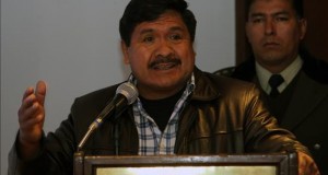 Bolivia usará radares contra el narcotráfico en la frontera con Perú y Argentina
El viceministro de Sustancias Controladas, Felipe Cáceres.