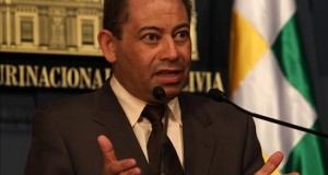 Desarticulan en Bolivia banda que iba a llevar a España 110 kilos de cocaína
En la imagen, el ministro boliviano de Gobierno, Carlos Romero.