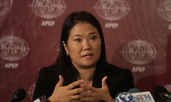 Keiko Fujimori continúa primera en la intención de voto para las presidenciales de 2016
La candidata presidencial peruana por el partido Fuerza Popular,.