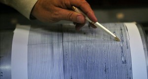 Un terremoto de 5,1 grados sacude el estado mexicano de Oaxaca
Imagen del registro de un sismógrafo.