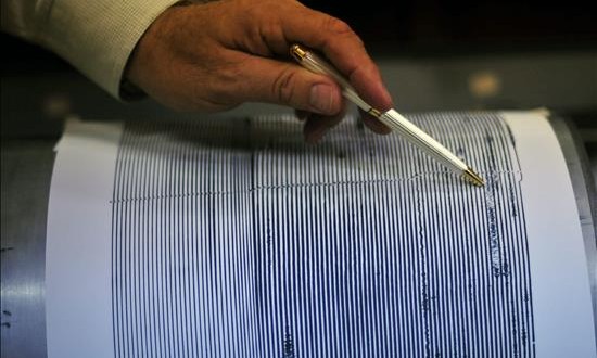 Un terremoto de 5,1 grados sacude el estado mexicano de Oaxaca
Imagen del registro de un sismógrafo.