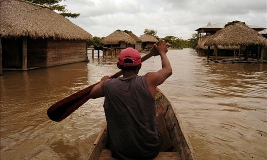 Más de 14.000 personas afectadas por las inundaciones en la Amazonia peruana
La mayoría de los afectados se localizó en la provincia selvática de Bellavista, con 5.700 perjudicados, seguido de San Martín, con alrededor de 2.000 afectados.