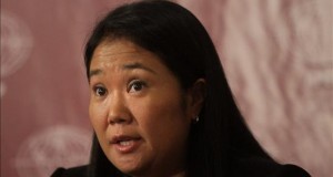 Keiko Fujimori baja dos puntos y Kuczynski retoma su ascenso, según un sondeo
La candidata presidencial peruana Keiko Fujimori.