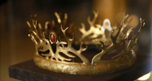 "Game of Thrones" e "Interstellar", cintas más pirateadas en internet en 2015 
Vista de una corona del universo de Poniente, que nació de la saga "Canción de hielo y fuego" del escritor George R.R.Martin.