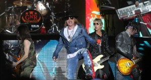 Guns N' Roses y LCD Soundsystem, cabezas de cartel del festival Coachella
La mítica banda estadounidense de rock Guns N' Roses, liderada por Axl Rose (c).