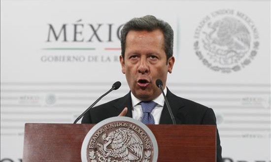 Penn y Del Castillo, protagonistas del nuevo capítulo de la historia del "Chapo"
El portavoz del gobierno mexicano, Eduardo Sánchez. EFE/Archivo