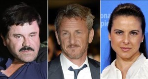 Rolling Stone publica el vídeo completo de su entrevista al Chapo Guzmán
Combo de imágenes de (i-d) el narcotraficante mexicano Joaquin 'el Chapo' Guzmán, el actor estadounidense, Sean Penn y la actriz mexicana, Kate del Castillo.