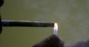 Legislador hispano propone permitir venta de marihuana en eventos públicos
Un hombre fuma marihuana.