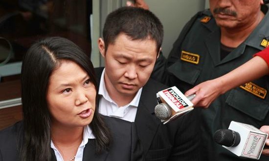 Oficina electoral abre proceso sancionador contra partido de Fujimori en Perú
Imagen de la candidata presidencial Keiko Fujimori. EFE/Archivo