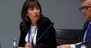 En la imagen del pasado martes, la subsecretaria de Turismo de Chile, Mónica Zalaquett (i), durante su participación en la Sesión de Oportunidades de Inversión en Iberoamérica enmarcada en la XXII Conferencia Iberoamericana de Ministros y Empresarios de Turismo (CIMET). EFE