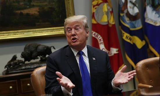 En la imagen, el presidente de Estados Unidos, Donald J. Trump. EFE/Archivo