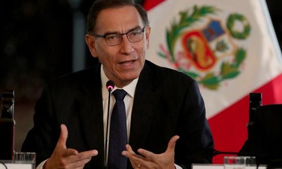Martín Vizcarra, preside te de Perú. EFE/Archivo
