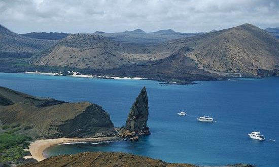 Vista panorámica del archipiélago ecuatoriano de las Galápagos. EFE/Archivo