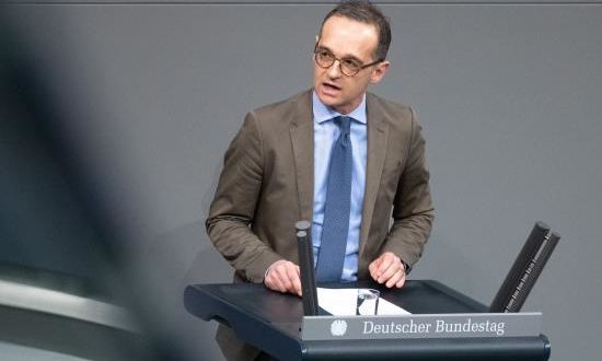 El ministro de Asuntos Exteriores alemán, Heiko Maas. EFE/ Archivo