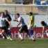 Julián Álvarez (c) de Argentina celebra un gol en un partido de fútbol entre Argentina y Colombia este viernes, durante el Campeonato Sudamericano Sub-20, en el Estadio El Teniente en Rancagua (Chile). EFE