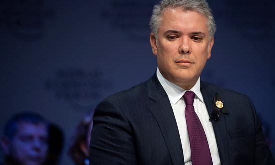 En la imagen un registro del presidente de Colombia, Iván Duque. EFE/Archivo