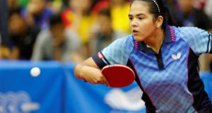 Adriana Díaz, tenista de mesa de Puerto Rico. EFE/Archivo