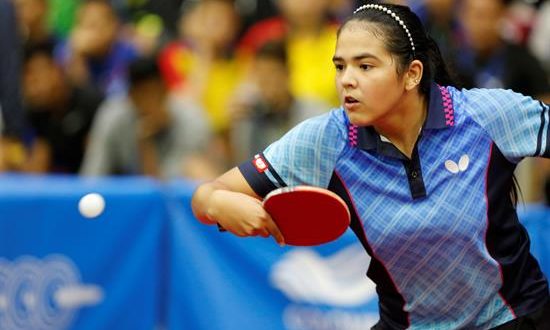 Adriana Díaz, tenista de mesa de Puerto Rico. EFE/Archivo