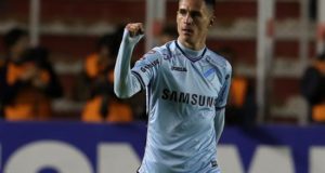 Juan Miguel Callejón, jugador del Bolívar de la Paz. EFE/Archivo