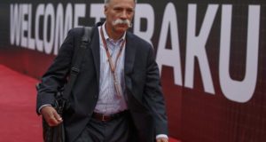 El director general de la Fórmula 1, Chase Carey. EFE/Archivo