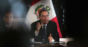 El presidente de Perú, Martín Vizcarra. EFE/Archivo