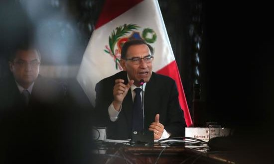 El presidente de Perú, Martín Vizcarra. EFE/Archivo