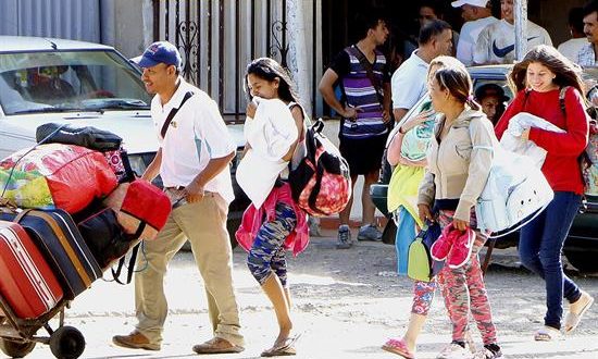 Los puestos de control migratorio en Tumbes, en la costa norte de Perú, han incrementado sus labores en los últimos dos años debido al masivo ingreso de venezolanos al país por la crisis política y humanitaria en su nación. EFE/Archivo