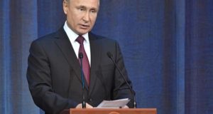 El presidente ruso, Vladímir Putin. EFE/ Alexei Nikolsky