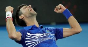 Novak Djokovic, tras ganar el Abierto de Australia. EFE/Archivo