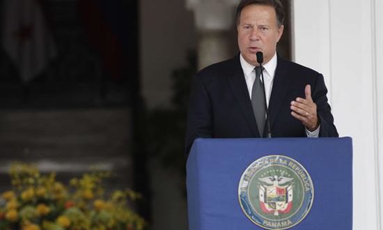 En la imagen, el presidente de Panamá, Juan Carlos Varela. EFE/Archivo