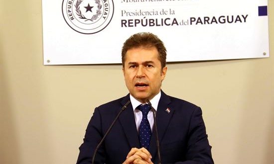 En la imagen, el canciller de Paraguay, Luis Castiglioni. EFE/Archivo