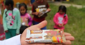 Con sabor a cacao o a vainilla, una simple pero innovadora galleta con alto contenido en hierro creada por un estudiante universitario puede ser la clave para terminar con la acuciante y crónica anemia infantil de Perú, donde cuatro de cada diez niños menores de tres años padece este mal.