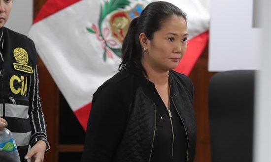 En la imagen, la líder opositora peruana Keiko Fujimori. EFE/Archivo