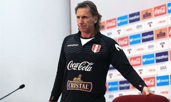 Ricardo Gareca, seleccionador de Perú. EFE/Archivo
